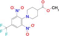 Methyl 1-(2,6-dinitro-4-(trifluoromethyl)phenyl)piperidine-4-carboxylate