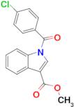 Methyl 1-(4-chlorobenzoyl)-1H-indole-3-carboxylate
