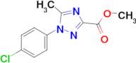 Methyl 1-(4-chlorophenyl)-5-methyl-1H-1,2,4-triazole-3-carboxylate