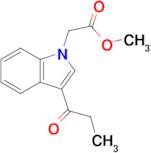 Methyl 2-(3-propionyl-1H-indol-1-yl)acetate