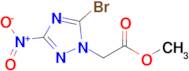 Methyl 2-(5-bromo-3-nitro-1H-1,2,4-triazol-1-yl)acetate