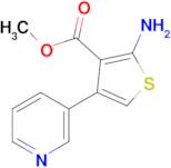 Methyl 2-amino-4-(pyridin-3-yl)thiophene-3-carboxylate