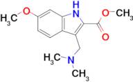 Methyl 3-((dimethylamino)methyl)-6-methoxy-1H-indole-2-carboxylate