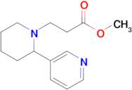 Methyl 3-(2-(pyridin-3-yl)piperidin-1-yl)propanoate