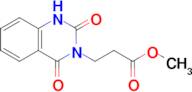 Methyl 3-(2,4-dioxo-1,4-dihydroquinazolin-3(2H)-yl)propanoate