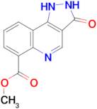 methyl 3-oxo-1H,2H,3H-pyrazolo[4,3-c]quinoline-6-carboxylate