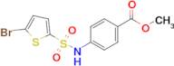 Methyl 4-((5-bromothiophene)-2-sulfonamido)benzoate