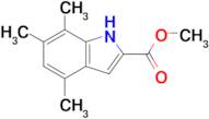 Methyl 4,6,7-trimethyl-1H-indole-2-carboxylate