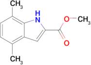 Methyl 4,7-dimethyl-1H-indole-2-carboxylate