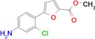 Methyl 5-(4-amino-2-chlorophenyl)furan-2-carboxylate