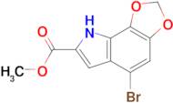 Methyl 5-bromo-8H-[1,3]dioxolo[4,5-g]indole-7-carboxylate