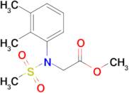 Methyl N-(2,3-dimethylphenyl)-N-(methylsulfonyl)glycinate