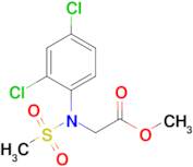 Methyl N-(2,4-dichlorophenyl)-N-(methylsulfonyl)glycinate