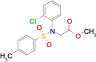 Methyl N-(2-chlorophenyl)-N-tosylglycinate