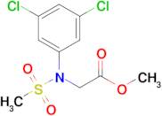 Methyl N-(3,5-dichlorophenyl)-N-(methylsulfonyl)glycinate