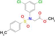 Methyl N-(3,5-dichlorophenyl)-N-tosylglycinate