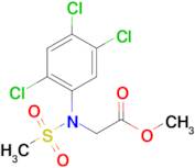 Methyl N-(methylsulfonyl)-N-(2,4,5-trichlorophenyl)glycinate