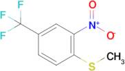 Methyl(2-nitro-4-(trifluoromethyl)phenyl)sulfane