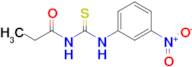 N-((3-nitrophenyl)carbamothioyl)propionamide