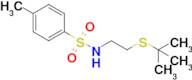 N-(2-(tert-butylthio)ethyl)-4-methylbenzenesulfonamide