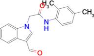 N-(2,4-dimethylphenyl)-2-(3-formyl-1H-indol-1-yl)acetamide