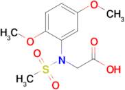 N-(2,5-dimethoxyphenyl)-N-(methylsulfonyl)glycine