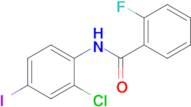 N-(2-chloro-4-iodophenyl)-2-fluorobenzamide