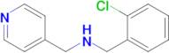 N-(2-chlorobenzyl)-1-(pyridin-4-yl)methanamine