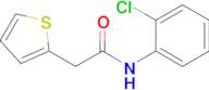 N-(2-chlorophenyl)-2-(thiophen-2-yl)acetamide