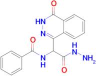 N-[(hydrazinecarbonyl)(4-oxo-3,4-dihydrophthalazin-1-yl)methyl]benzamide