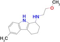 N-(2-methoxyethyl)-6-methyl-2,3,4,9-tetrahydro-1H-carbazol-1-amine