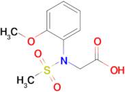 N-(2-methoxyphenyl)-N-(methylsulfonyl)glycine