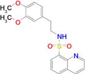 N-(3,4-dimethoxyphenethyl)quinoline-8-sulfonamide