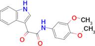 N-(3,4-dimethoxyphenyl)-2-(1H-indol-3-yl)-2-oxoacetamide