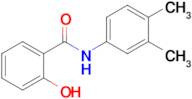 N-(3,4-dimethylphenyl)-2-hydroxybenzamide