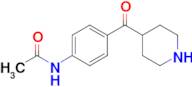 N-(4-(piperidine-4-carbonyl)phenyl)acetamide