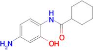 N-(4-amino-2-hydroxyphenyl)cyclohexanecarboxamide