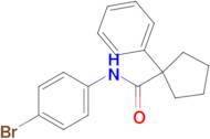 N-(4-bromophenyl)-1-phenylcyclopentane-1-carboxamide