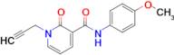 N-(4-methoxyphenyl)-2-oxo-1-(prop-2-yn-1-yl)-1,2-dihydropyridine-3-carboxamide