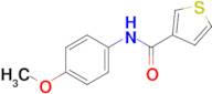 N-(4-methoxyphenyl)thiophene-3-carboxamide