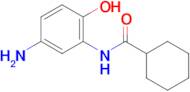 N-(5-amino-2-hydroxyphenyl)cyclohexanecarboxamide