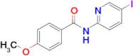 N-(5-iodopyridin-2-yl)-4-methoxybenzamide