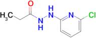 N'-(6-chloropyridin-2-yl)propionohydrazide