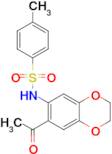 N-(7-acetyl-2,3-dihydrobenzo[b][1,4]dioxin-6-yl)-4-methylbenzenesulfonamide