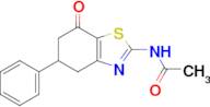 N-(7-oxo-5-phenyl-4,5,6,7-tetrahydrobenzo[d]thiazol-2-yl)acetamide