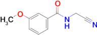 N-(cyanomethyl)-3-methoxybenzamide