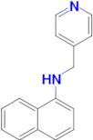 N-(pyridin-4-ylmethyl)naphthalen-1-amine