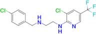 N1-(3-chloro-5-(trifluoromethyl)pyridin-2-yl)-N2-(4-chlorobenzyl)ethane-1,2-diamine