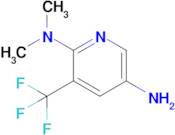 N2,N2-dimethyl-3-(trifluoromethyl)pyridine-2,5-diamine