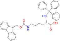 N6-(((9H-fluoren-9-yl)methoxy)carbonyl)-N2-trityl-L-lysine